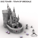 Dice Tower - Town of Grexdale - Fantasy Dice Tower