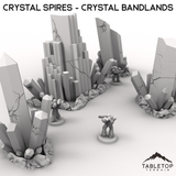 Crystal Spires - Crystal Bandlands