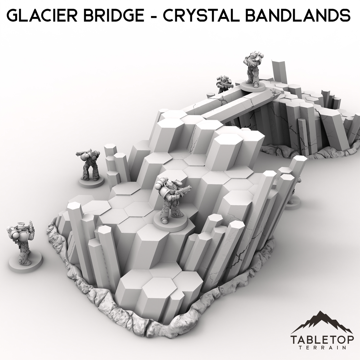 Glacier Bridge - Crystal Bandlands