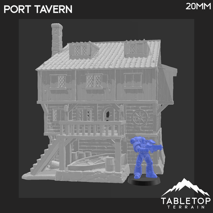 Tabletop Terrain Building Port Tavern