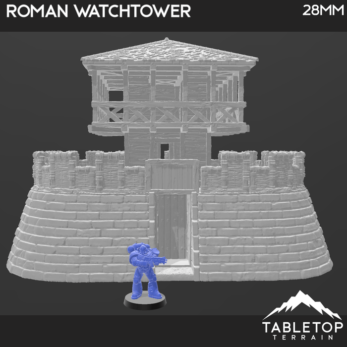 Tabletop Terrain Tower Roman Watchtower Tabletop Terrain