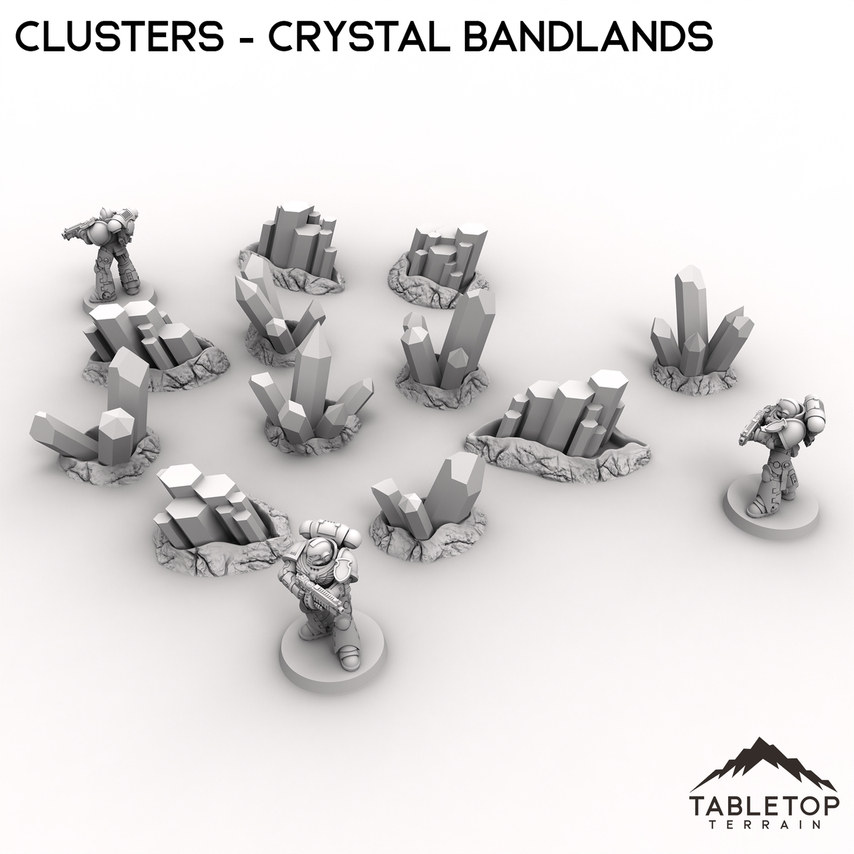 Clusters - Crystal Bandlands