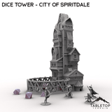 Dice Tower - City of Spiritdale - Fantasy Dice Tower