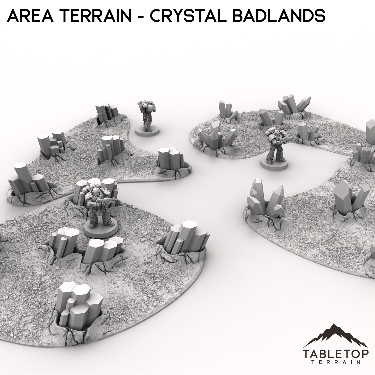 Area Terrain - Crystal Badlands