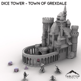 Dice Tower - Town of Grexdale - Fantasy Dice Tower