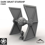 Tabletop Terrain Ship Dark Grunt Starship