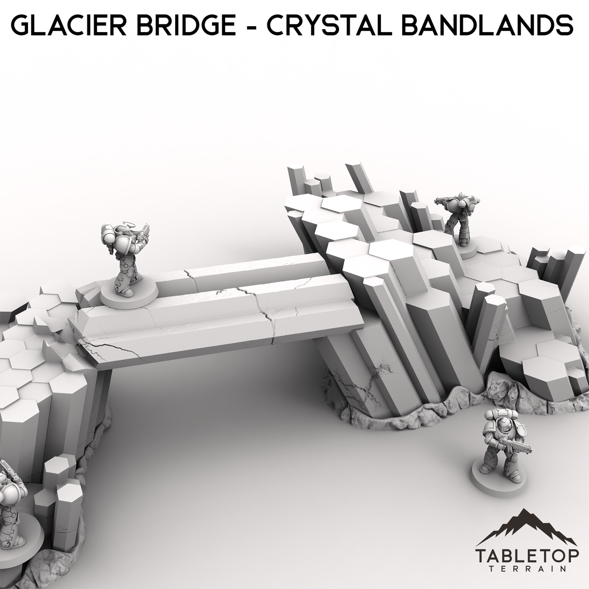 Glacier Bridge - Crystal Bandlands