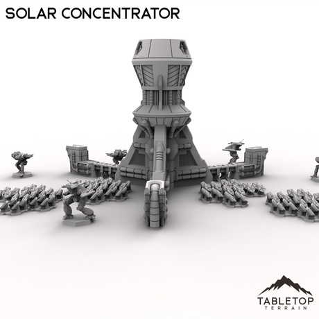 HEXTECH Solar Concentrator - Power Complex