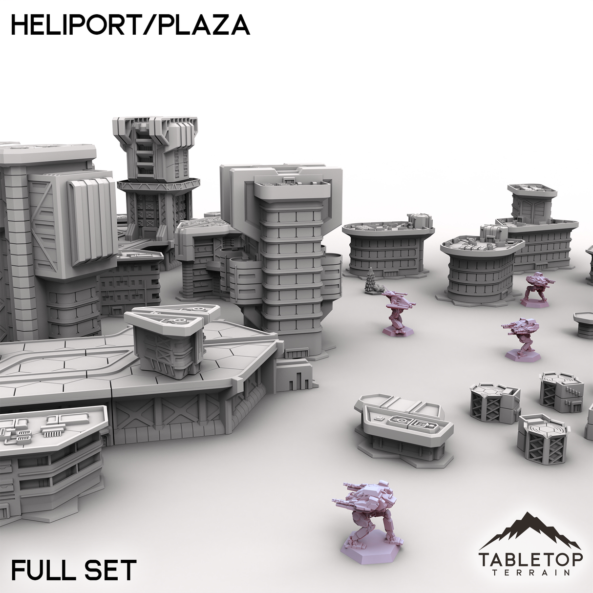 HEXTECH Flüsse und Seen Geländefliesen - 6mm