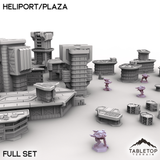 HEXTECH Flüsse und Seen Geländefliesen - 6mm
