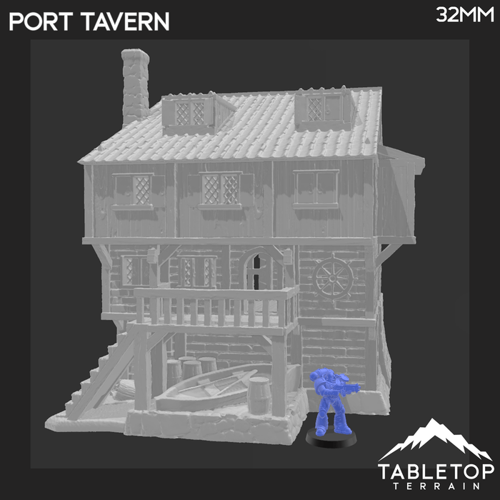Tabletop Terrain Building Port Tavern