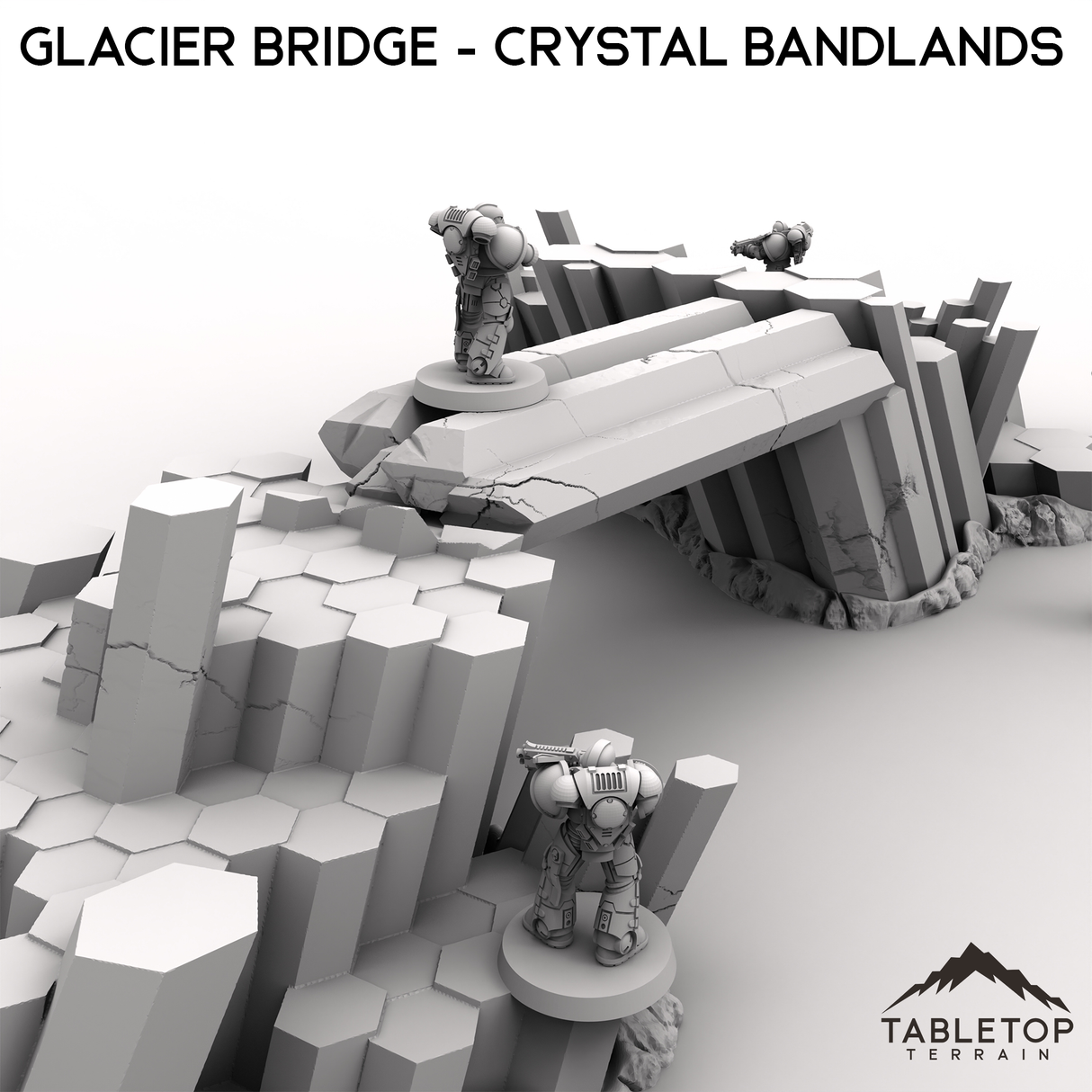 Glacier Bridge - Crystal Bandlands