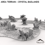 Area Terrain - Crystal Badlands