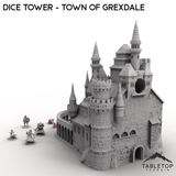 Dice Tower - Town of Grexdale - Fantasy Dice Tower