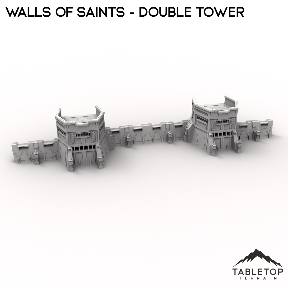 Wall of Saints Double Tower