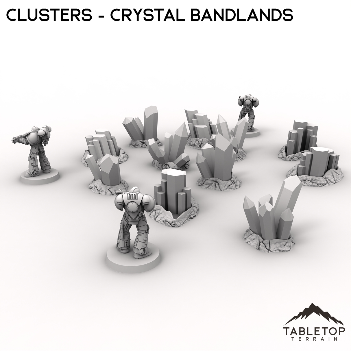 Clusters - Crystal Bandlands