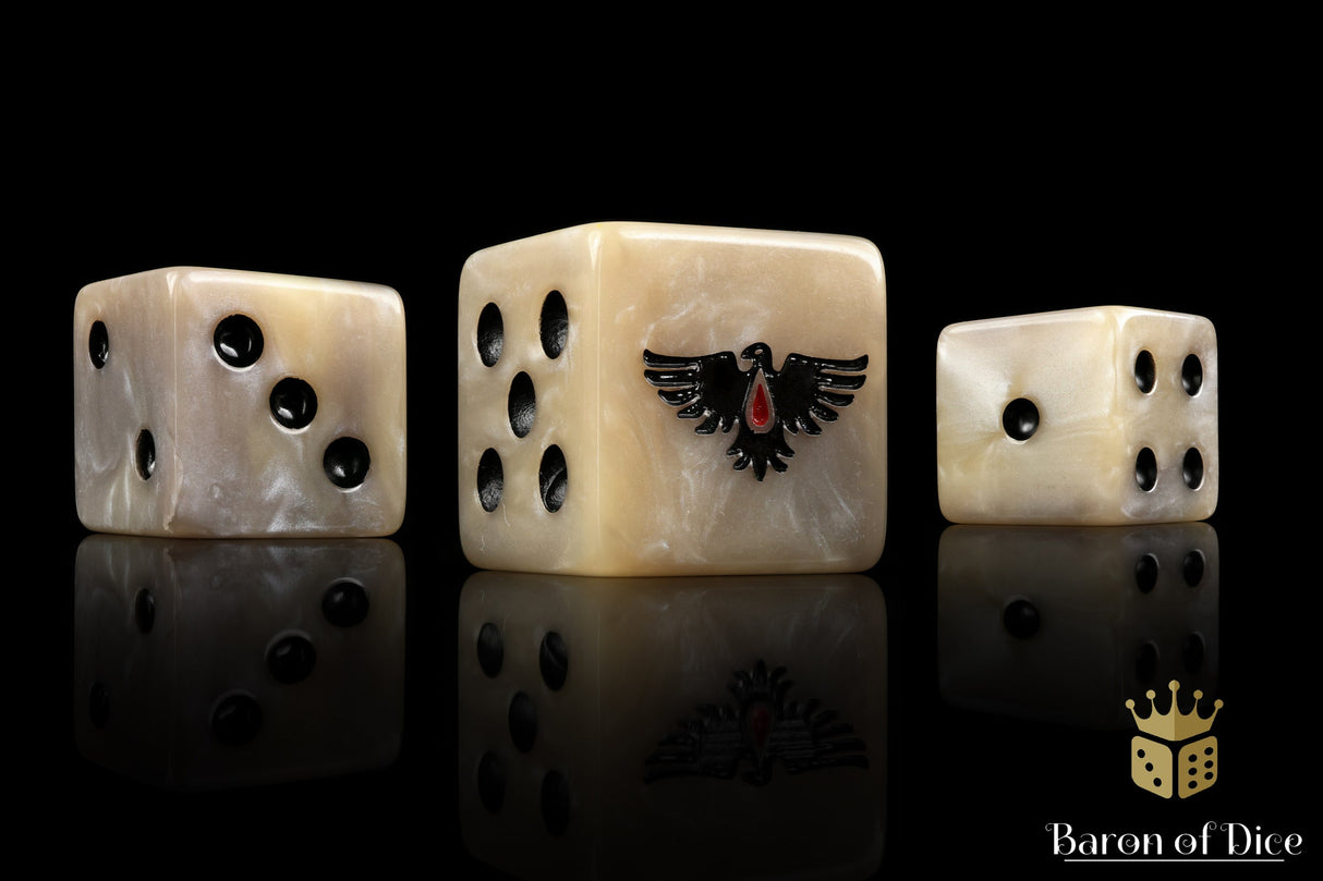 Bloody Raven 16mm Dice