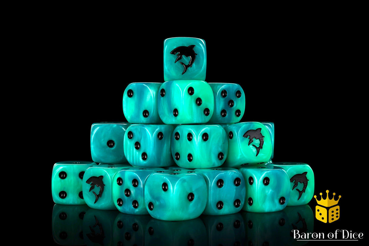 Carcharodon "Great White Shark" Dice