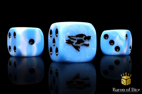 Frost Wolf 16mm Dice