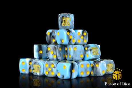 Clan McFlaggon, Ice Blue, Dice