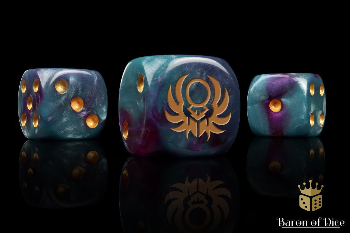 Sun Scarab, Infinity, Dice