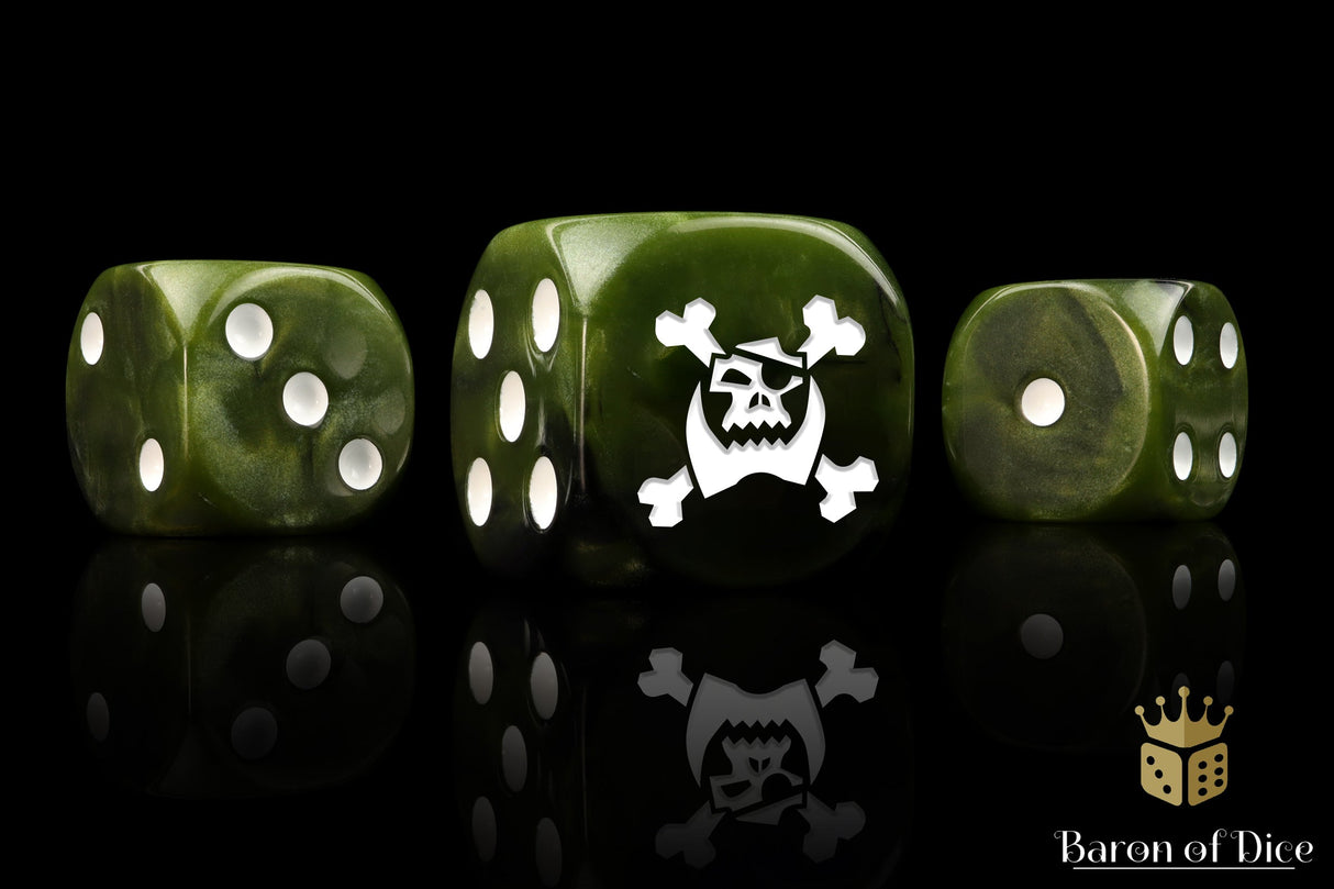 Jolly Orc, 16mm Dice