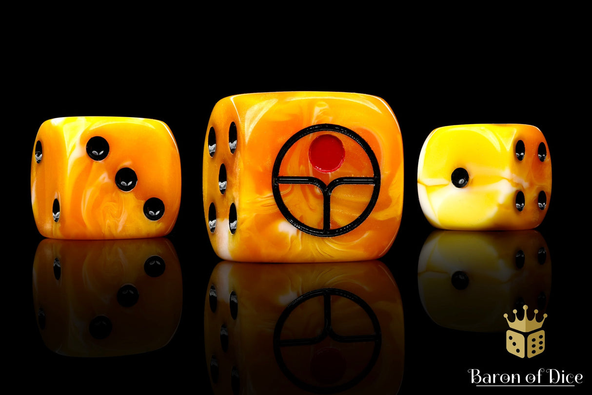 Universal Peace, Ochre, 16mm Dice