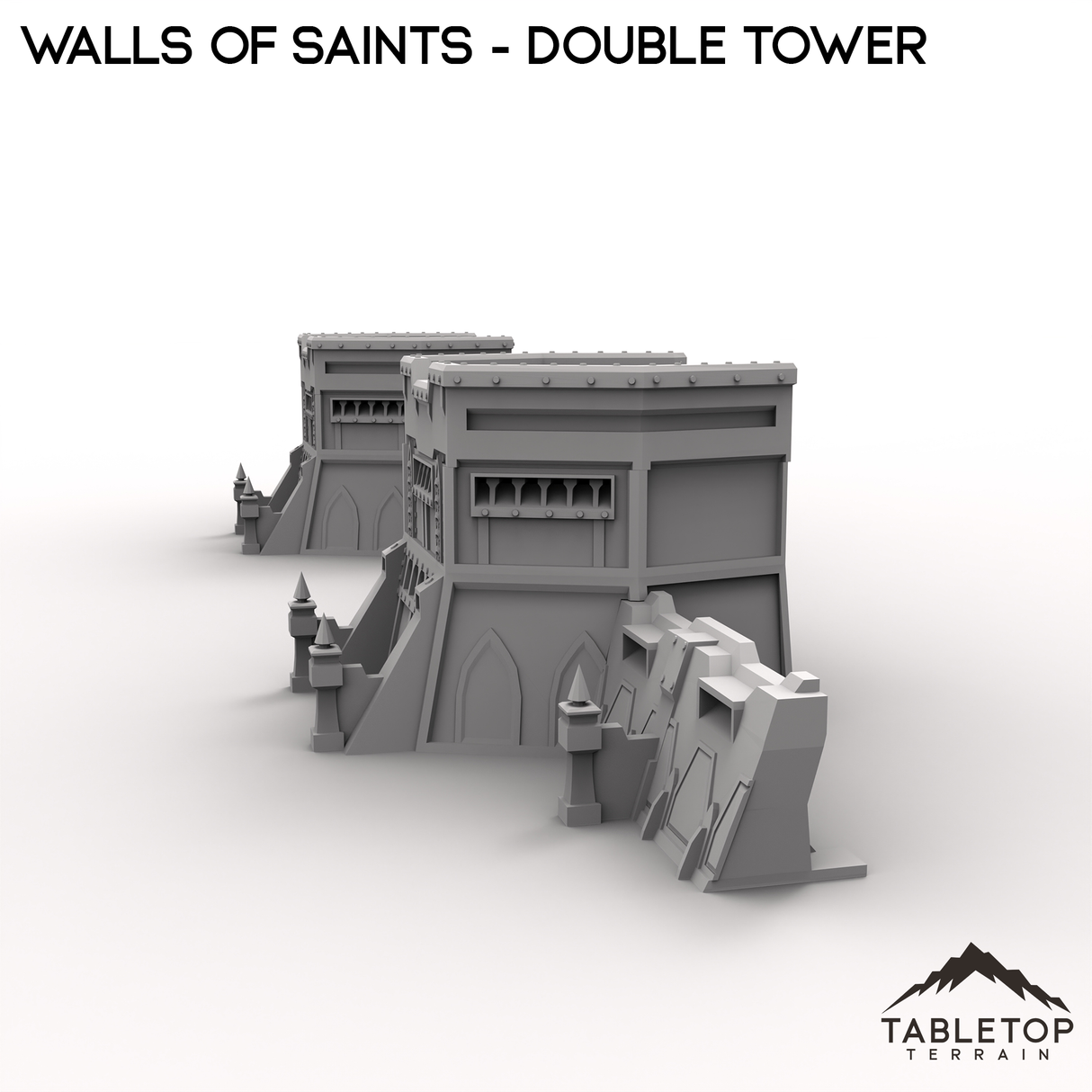 Wall of Saints Double Tower