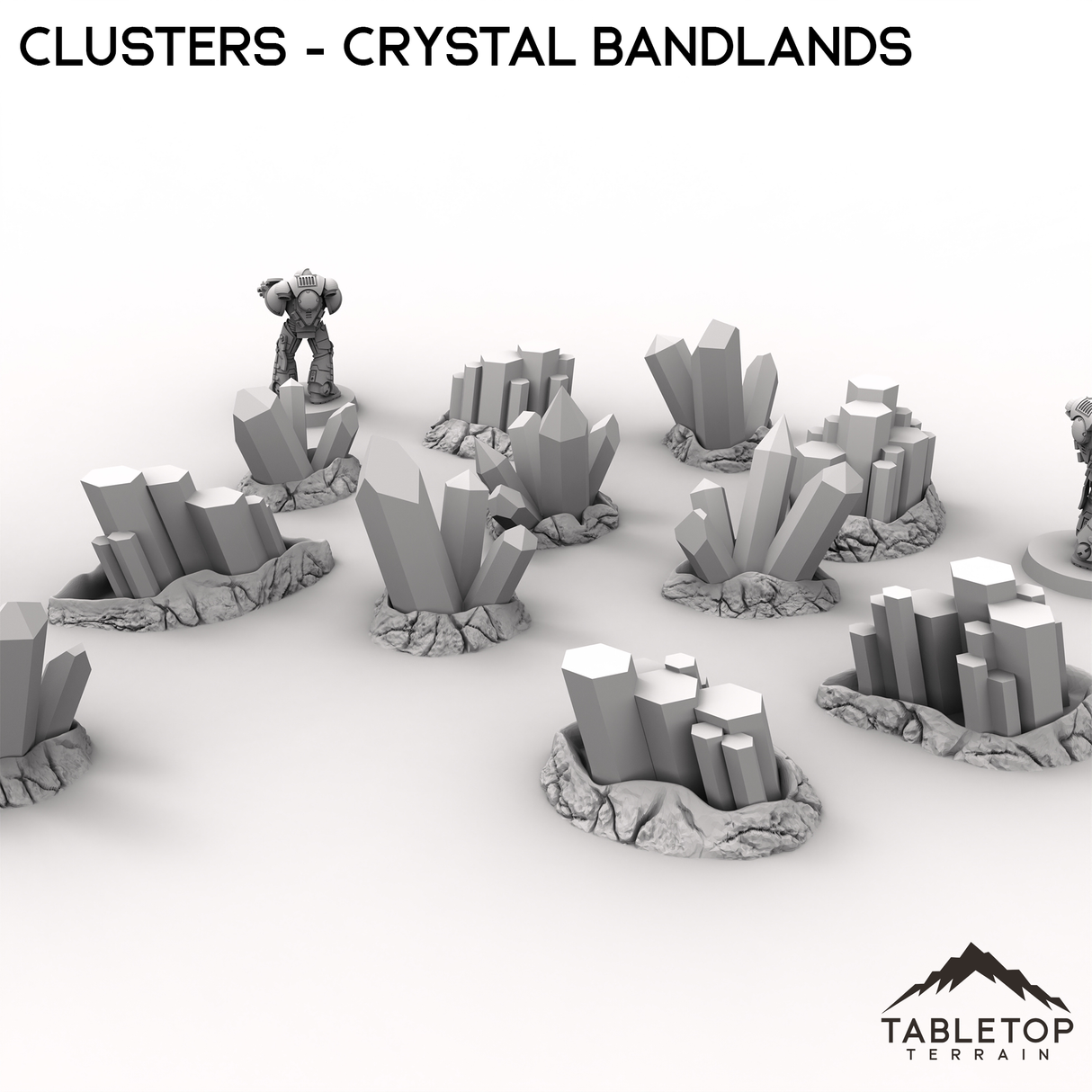 Clusters - Crystal Bandlands