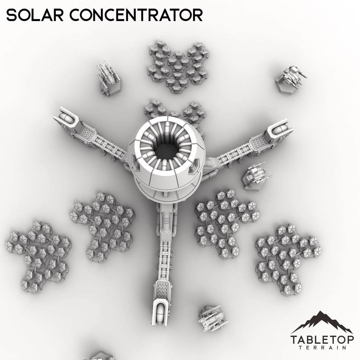 HEXTECH Solar Concentrator - Power Complex