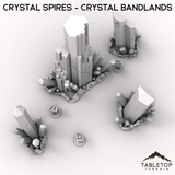 Crystal Spires - Crystal Bandlands