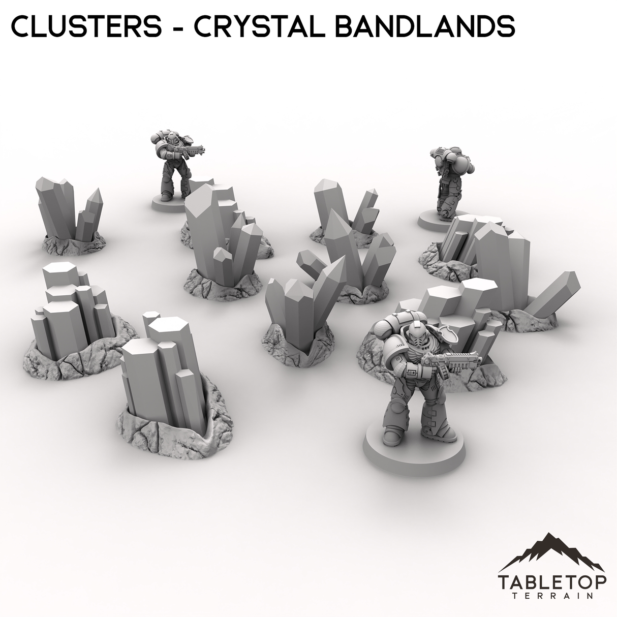 Clusters - Crystal Bandlands