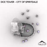 Dice Tower - City of Spiritdale - Fantasy Dice Tower