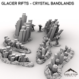 Glacier Rifts - Crystal Bandlands