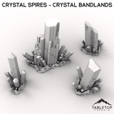 Crystal Spires - Crystal Bandlands