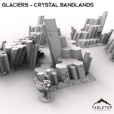 Glaciers - Crystal Bandlands