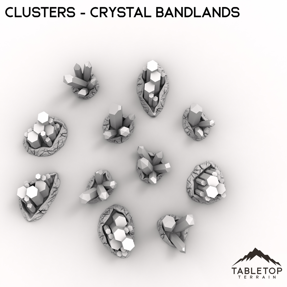 Clusters - Crystal Bandlands