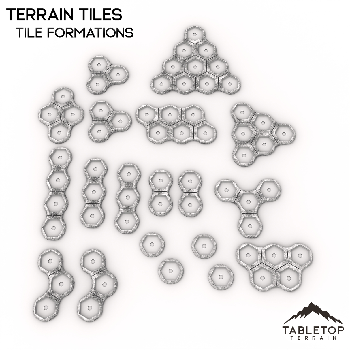 Baldosas de terreno HEXTECH - 6 mm