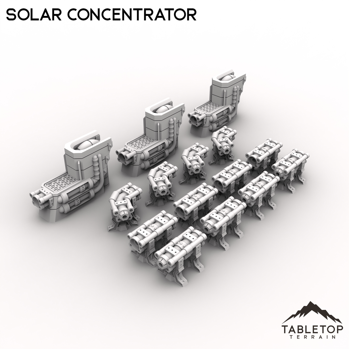 HEXTECH Solar Concentrator - Power Complex