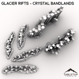 Glacier Rifts - Crystal Bandlands