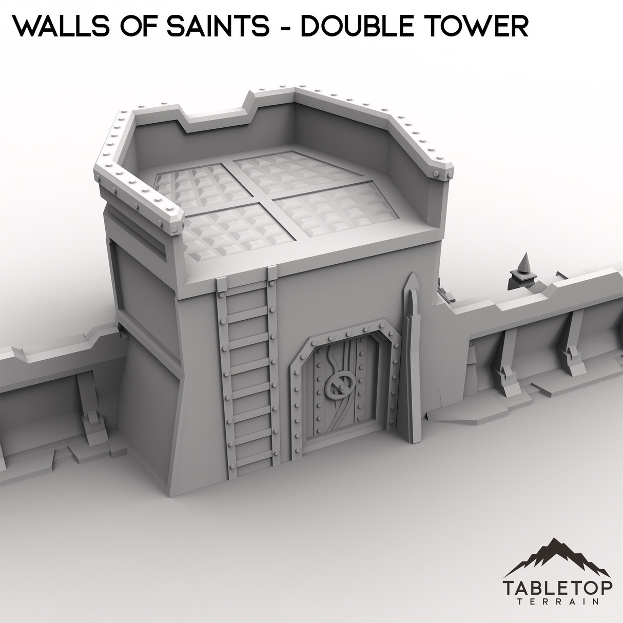 Wall of Saints Double Tower