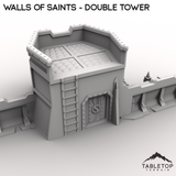 Wall of Saints Double Tower