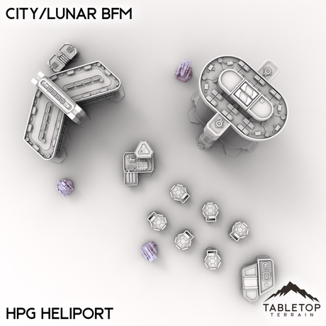 HEXTECH Flüsse und Seen Geländefliesen - 6mm