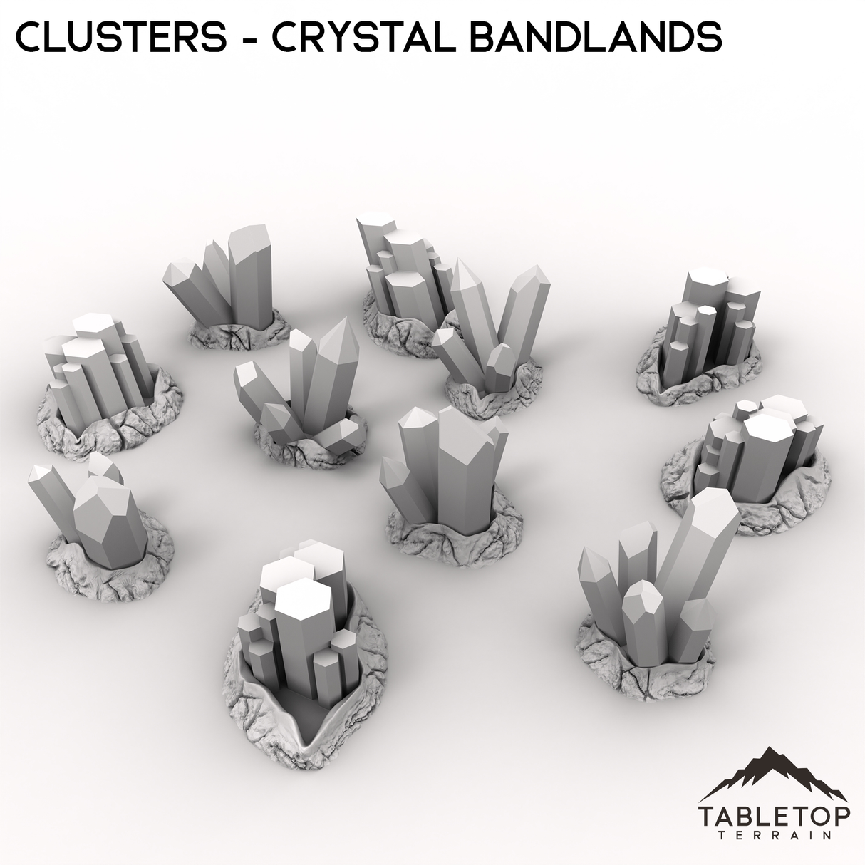 Clusters - Crystal Bandlands