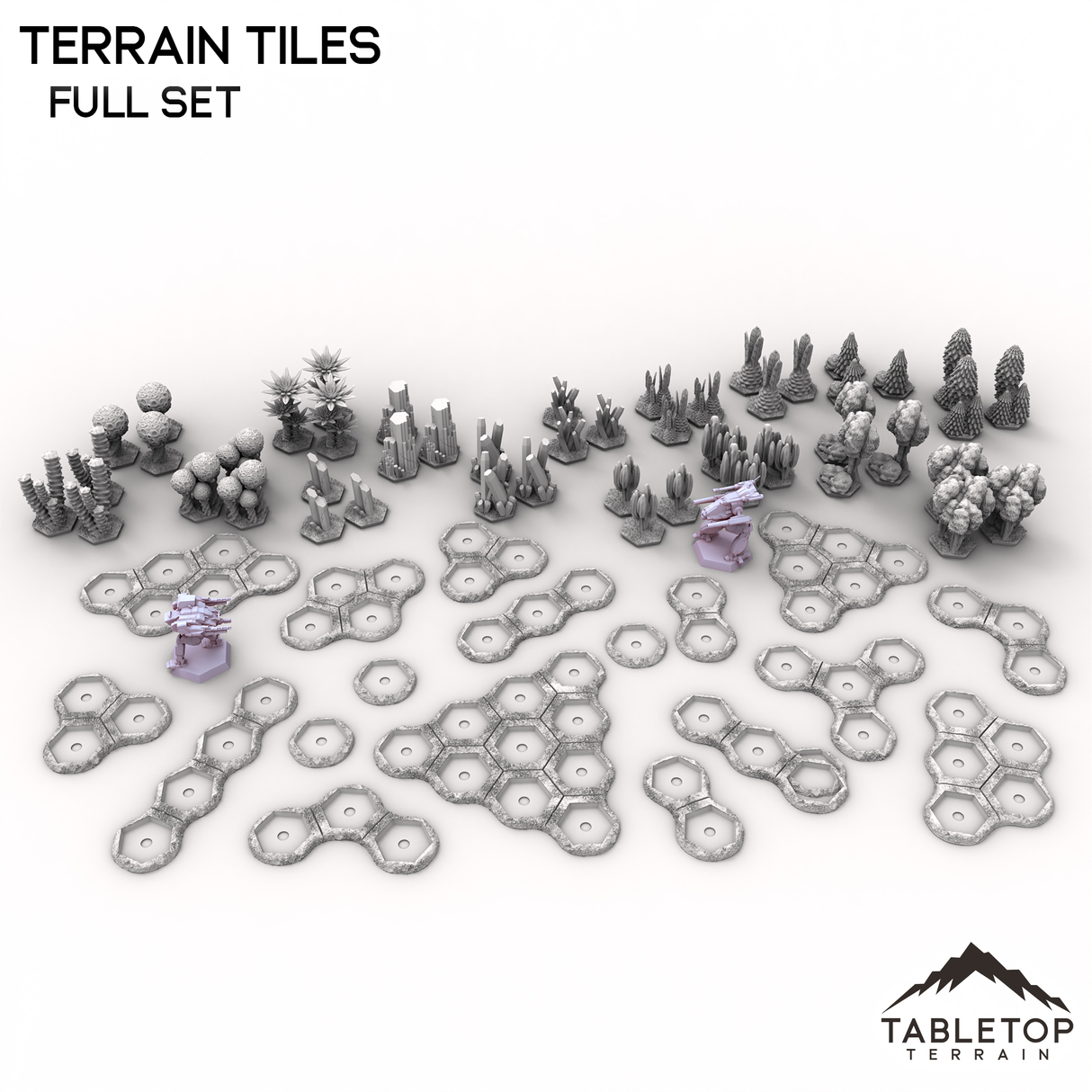 Baldosas de terreno HEXTECH - 6 mm