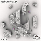 HEXTECH Flüsse und Seen Geländefliesen - 6mm