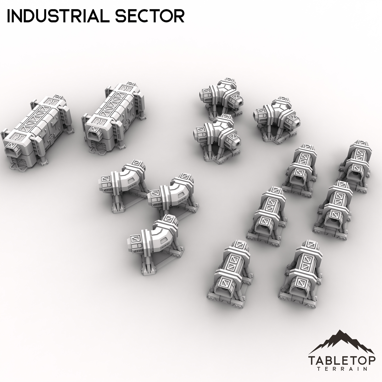 HEXTECH Industrial Sector - Drop Base Delta