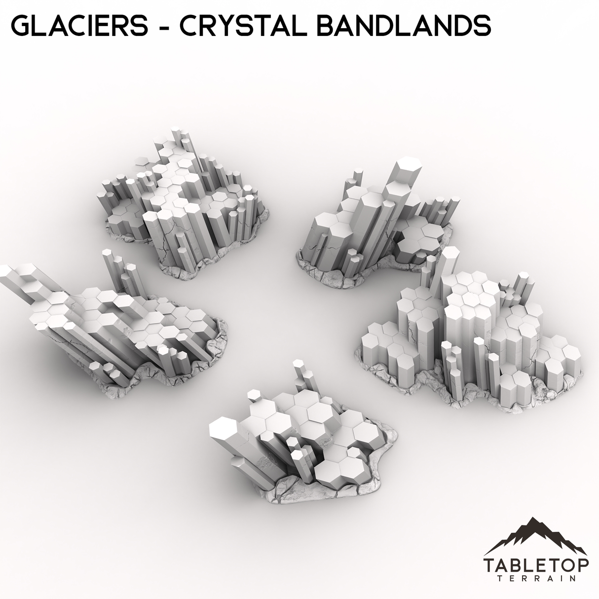 Glaciers - Crystal Bandlands