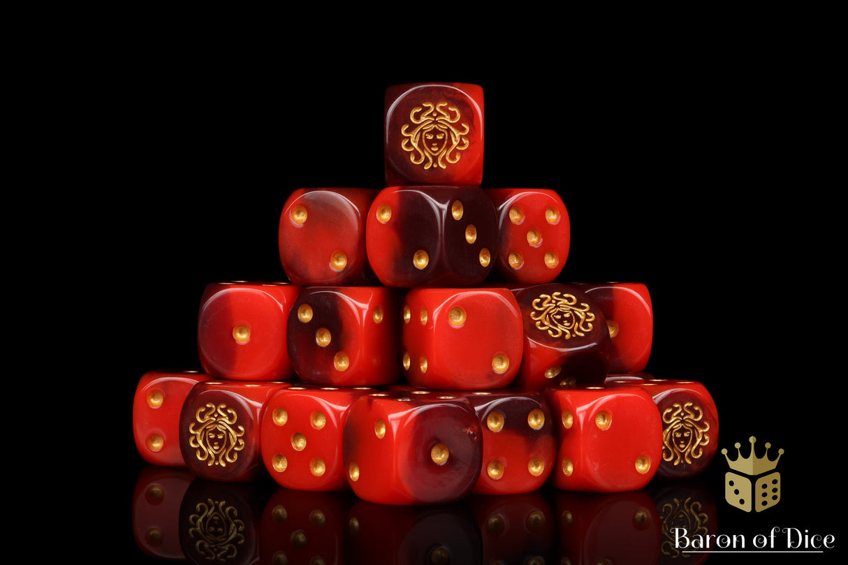 Daughters of Medusa 16mm Dice