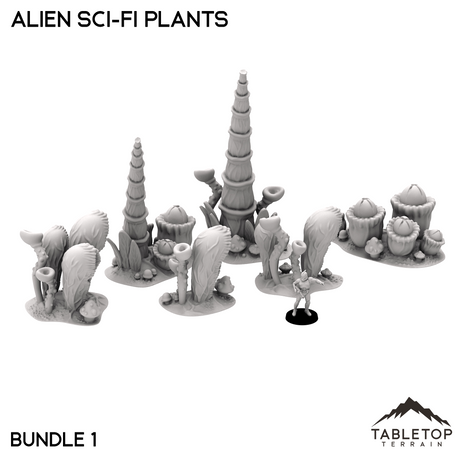 Alien Sci-Fi Plants